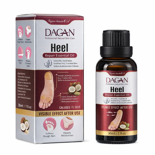 Aceite reparador del talón - Recupera la Suavidad de Tus Pies en Solo 7 Días