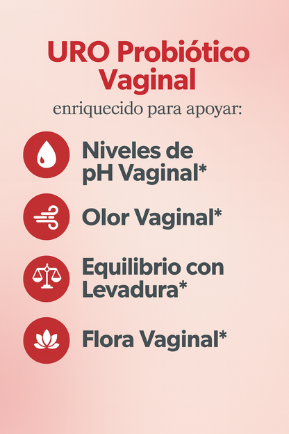 URO Probiótico para Mujeres  - Equilibrio íntimo y bienestar diario